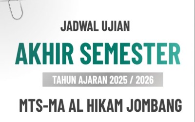 Gelorakan Semangat Belajar! Rangkaian Ujian Akhir Semester Genap MTs-MA Al Hikam Jombang Resmi Dimulai