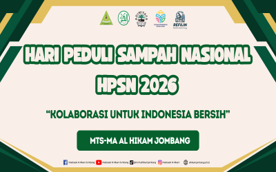 Wujudkan Madrasah Minim Sampah, MTs-MA Al Hikam Jombang Gelar Aksi Refilin dan Ngaji Lingkungan